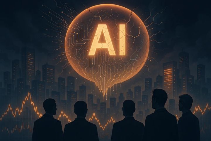 계속되는 AI 거품론에 삼전·SK하이닉스 동반 약세[핫스탁](종합)