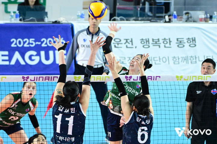 IBK기업은행과 BNK, 각각의 리그에서 상위권 도약 성공