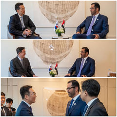 김동관 등 韓 에너지 수장들, 방한 애드녹 CEO 접견