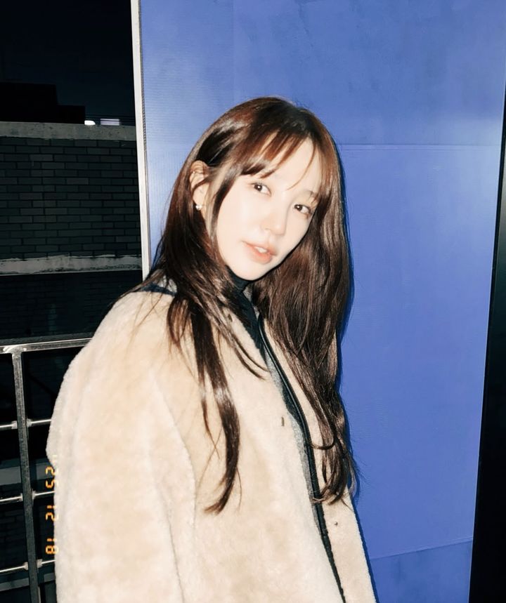 윤은헤, 뚜렷 이목구비…겨울 분위기 만끽