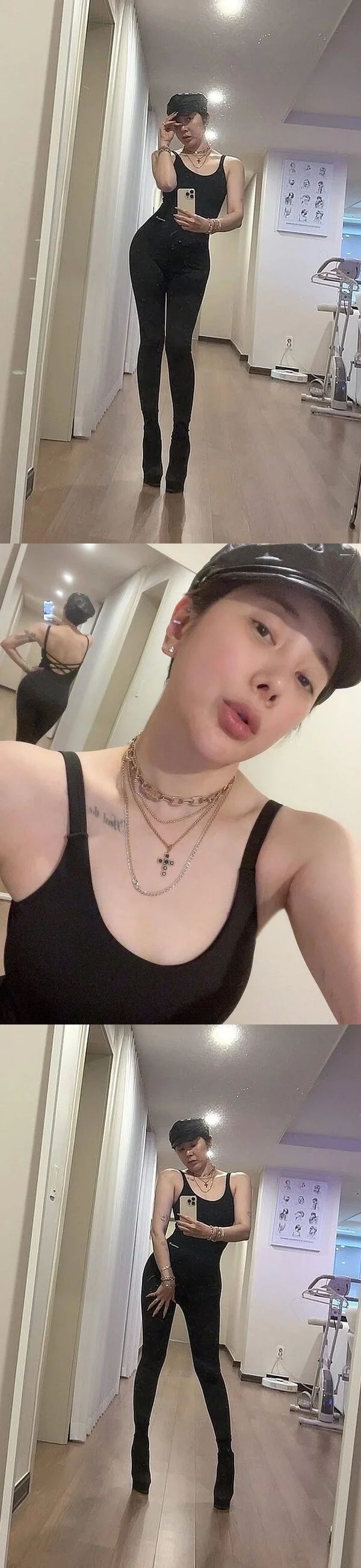서인영, 개미 허리 드러낸 전신 사진 공개