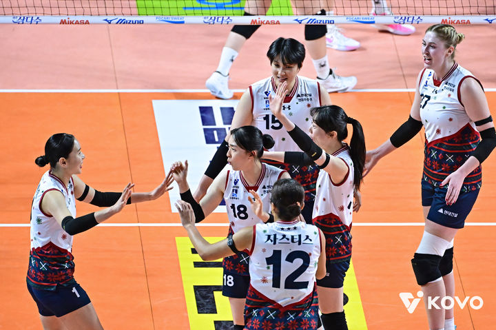 현대건설과 LG, 프로배구 및 농구에서 각각 8연승과 6연승 달성