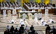 "세상에서 가장 낮은 이가 되어" 2026 대구대교구 사제·부제 서품식 [뉴시스Pic]