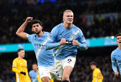 맨시티 홀란드, 'EPL 통산 3만5000호골' 달성