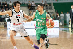 프로농구 DB, KT의 상승세 제지하고 '6연승 질주'