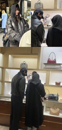 김우빈♥신민아, 바르셀로나 명품매장서 포착…"너무 예뻐 충격"