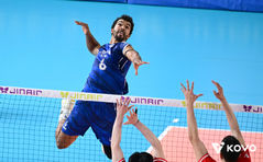 '아히 35점' 최하위 삼성화재, 풀세트 끝에 한국전력 제압