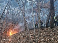 의성 비봉리 산불 주불 진화…대피 주민들 귀가 시작