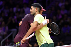 테니스 세계 랭킹 1·2위 알카라스 vs 신네르, 국내 슈퍼 매치 [뉴시스Pic]