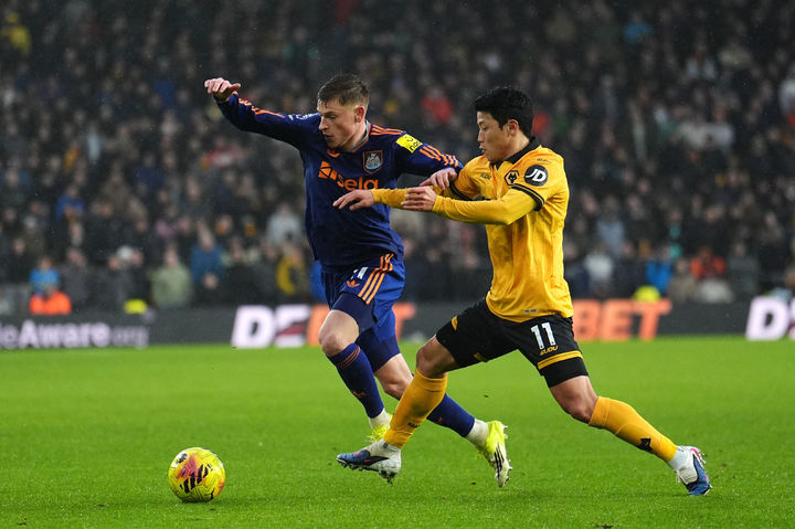 울버햄튼 경기 장면