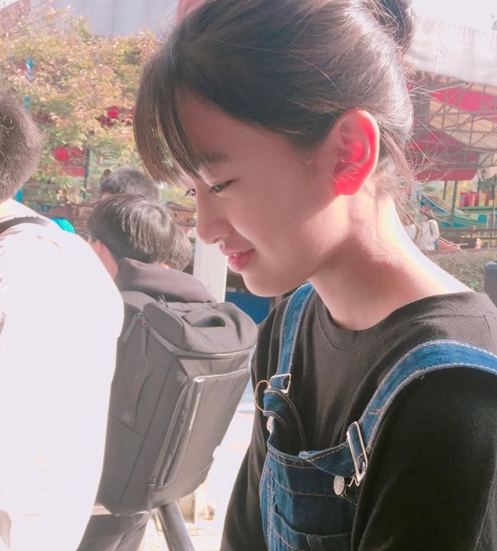 안유진 중1 시절 추억…