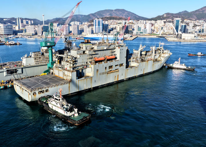 HJ중공업, 美 해군 함정 MRO 사업 참여 자격 획득