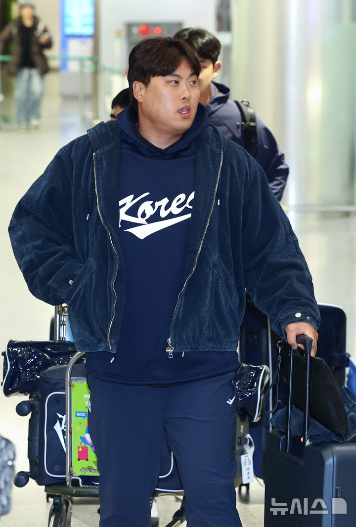 류현진과 김도영의 활약, WBC 대표팀 평가전에서 무승부 기록