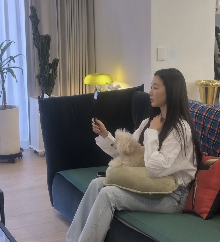 김사랑, 아파트 압류 처분…"국세 체납"