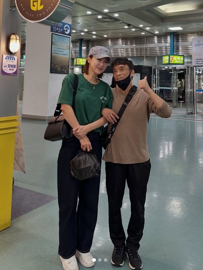 김윤경, '간암 수술' 심권호 응원…"형 힘내, 내가 있잖아"
