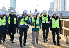 최호정 의장, 공사 건설현장·범죄예방 인프라 성과 점검