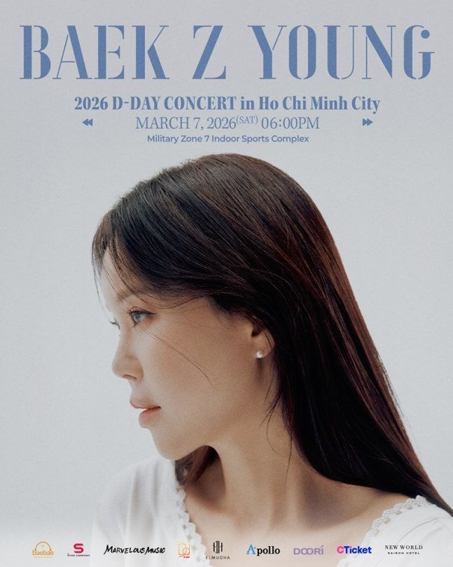 백지영, 내달 베트남 콘서트…호찌민 뜨겁게 달군다
