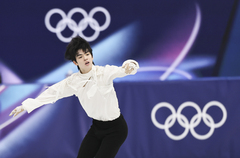 피겨 차준환, '0.98점' 차이로 아쉬운 4위[뉴시스Pic]