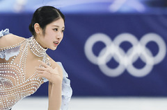 피겨 이해인, 쇼트 '시즌 최고점'으로 9위…신지아 14위 [뉴시스Pic]