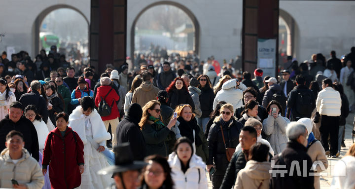 올해 설 연휴 궁·능 관람객 64만 명…전년 대비 30% 증가