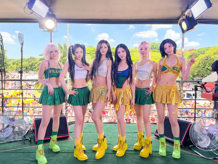 '브라질 카니발 달군' 엔믹스, 파블로 비타와 두 번째 협업
