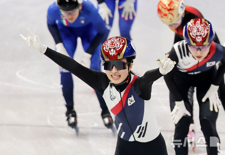 "람보르길리가 람보르기니 탔다"…금의환향 김길리 '3억 슈퍼카' 의전 화제