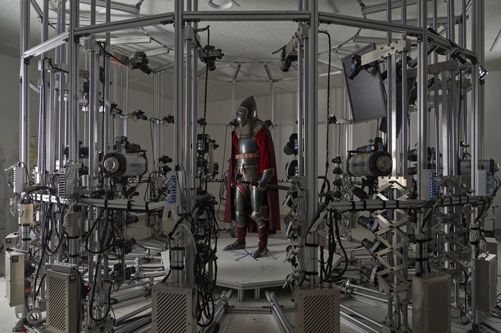 "모션캡처 카메라 120여대가 손가락 움직임까지 잡아낸다"…'붉은사막' 제작 현장 가보니