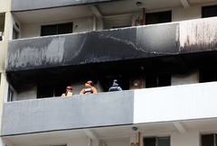 은마아파트 이사 닷새 만에…화재로 예비 고1 '참변'