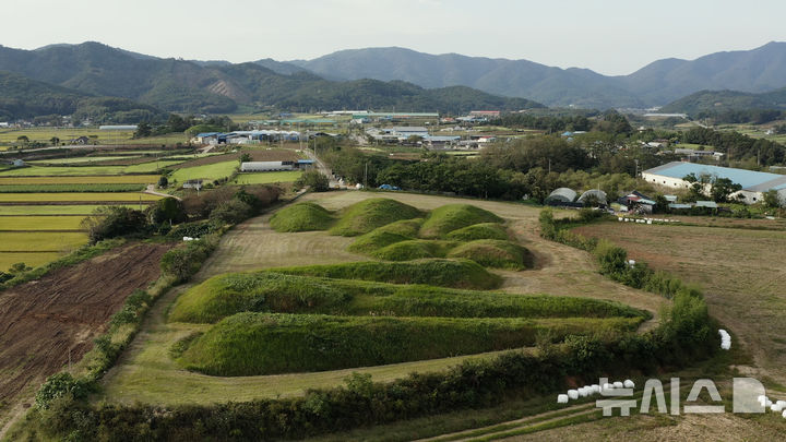 마한 사다리꼴 고분 밀집한 '함평 예덕리 고분군' 사적된다