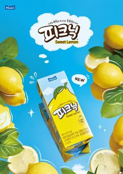 매일유업 '피크닉', 상큼함 더한 신제품 '스위트 레몬' 출시