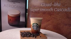 '얼죽아' 취향 저격한다…스타벅스, 공기 넣은 '에어로카노' 세계 첫 출시[현장]