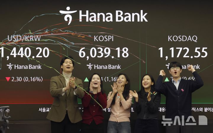 코스피 6000 시대 열렸다