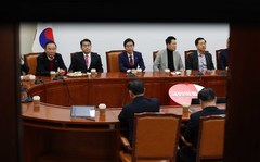 장동혁, 당 중진 의원들과 비공개 회동… "다양한 의견 수렴" [뉴시스Pic]