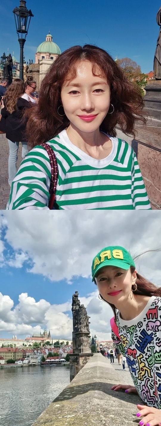 '음주 물의' 김지수, 프라하서 여행사 차렸다…