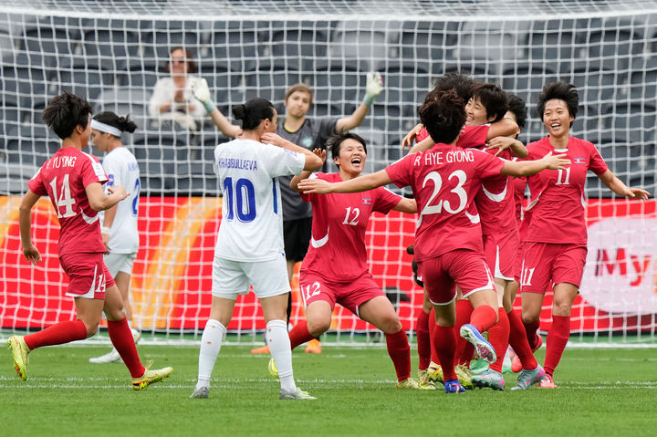북한 여자축구, 16년 만에 월드컵 본선 진출과 현대캐피탈, 소노의 프로스포츠 성과