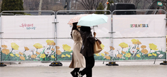 전국 비 오후 대부분 그쳐…중부·남서부 미세먼지