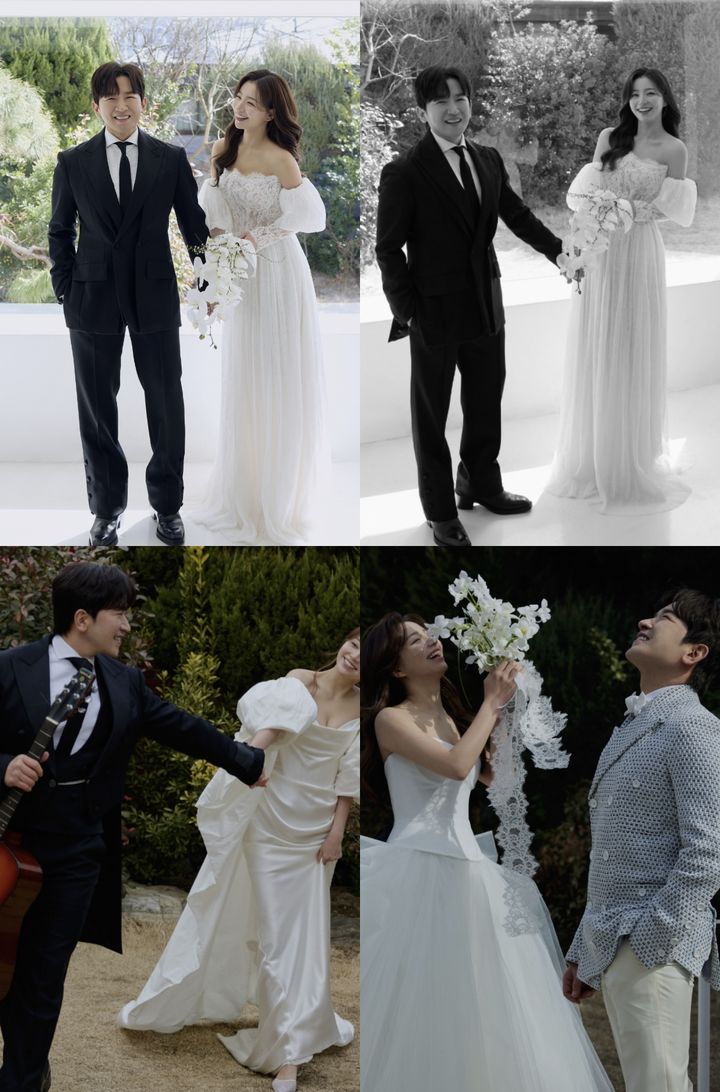 '29일 결혼' 이민우, 예비 신부와 웨딩 화보 공개