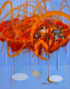 역동적 붓질의 에너지…김미혜 추상회화[아트서울]