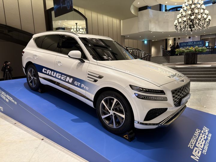 [현장] "정숙성·효율 다 잡았다" 금호타이어, 프리미엄 SUV용 '크루젠 GT 프로' 출격