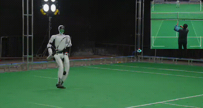 테니스 코트까지 정복한 휴머노이드 로봇…"숙련된 선수 수준"