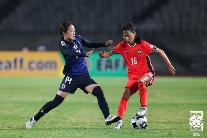 한국 여자축구 대표팀 관련 사진