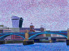 점으로 쌓은 풍경…김주철 점묘회화 [아트서울]