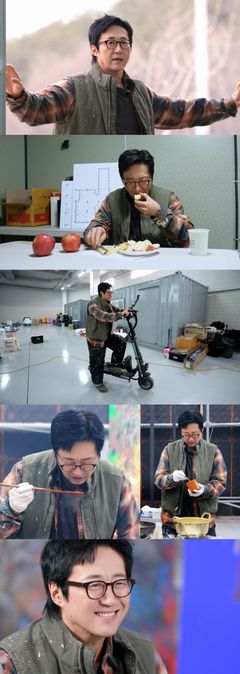 박신양, 안동 창고서 컨테이너 생활 "스키복 입고 지내"