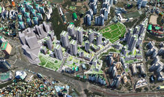 영화 기생충 촬영지 아현1구역, 3476가구 단지로 재개발