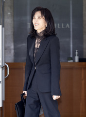 이부진 사장, 2년째 '올블랙' 주총 패션…올해는 에르메스·구찌