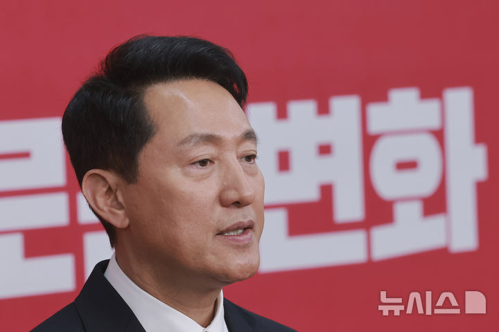 오세훈 서울시장, 중도 확장 위한 선거대책위원회(선대위) 필요하다고 재차 촉구 [뉴시스Pic]