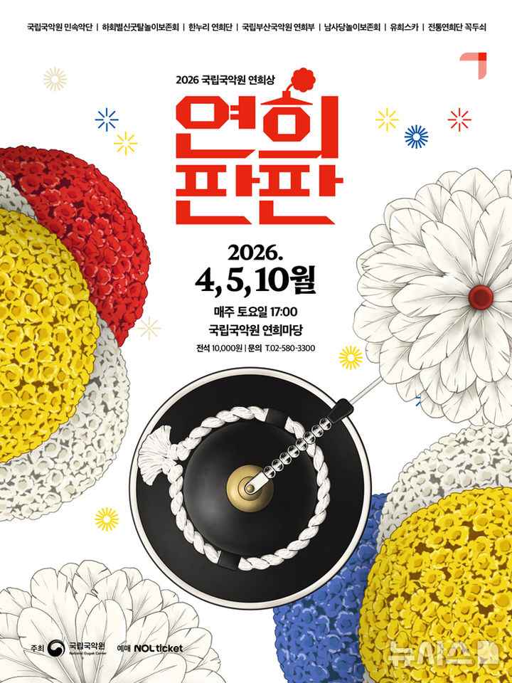 도심 야외마당서 펼쳐지는 연희 상설공연…국립국악원, '연희판판'