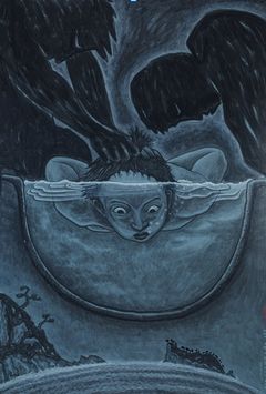 물고문의 기억 그림으로…홍성담 독일 유배 작품 35년 귀환 기념전