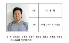 항공사 기장 살해 피의자는 49세 김동환…경찰 신상공개