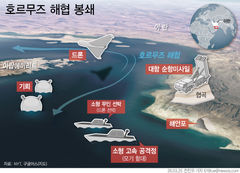 이란, 해협 통과시도 3척 퇴짜…"'해협 개방'의 트럼프 말은 거짓" 